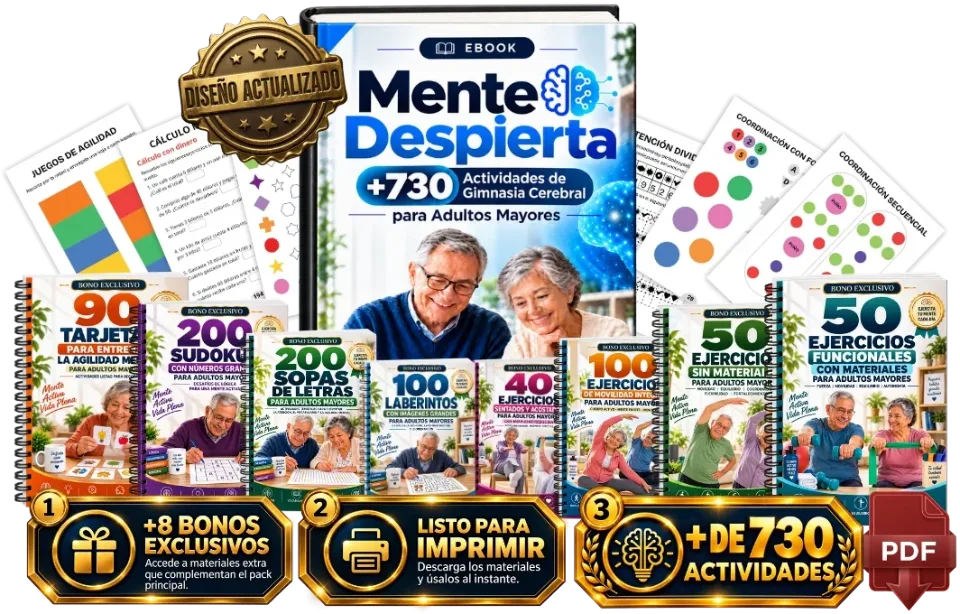Mente Despierta: el libro principal y los 8 bonos