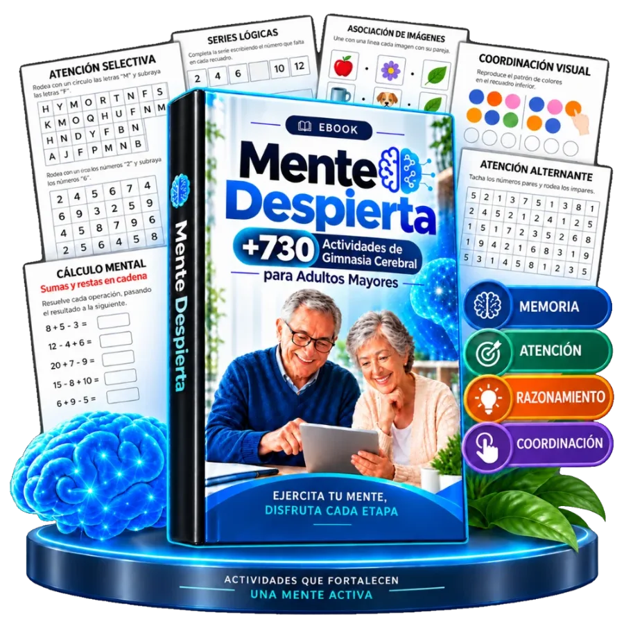 Mente Despierta: el libro principal y muestras de sus actividades